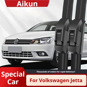 ที่ปัดน้ำฝนกระจกหน้ายางธรรมชาติ24 "+ 19" ติดตั้งง่ายที่ปัดน้ำฝนรถยนต์สำหรับ Volkswagen Jetta - Product Image 3