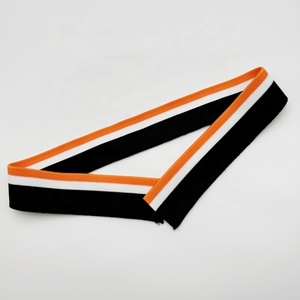 Jacquard Rib Knit Collar Jacquard <span class=keywords><strong>Neck</strong></span> Rib - Product Image 1