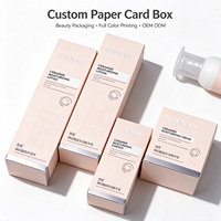 Boîte en carton personnalisée OEM ODM, boîte d'emballage pour produits de beauté, emballage en papier pour cosmétiques en gros