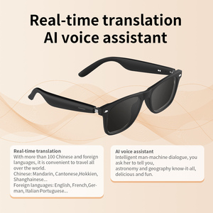 Gafas Inteligentes Magic Treasure 2025 BGA01 para Hombre y Mujer con Control por <span class=keywords><strong>Voz</strong></span> 5.3, Asistente IA, Resistencia al Agua IP65 y Carga Magnética - Product Image 4