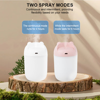 Diffuseur de parfum d'huile essentielle de 220ml Portable Mini pulvérisateur de brume fraîche à ultrasons Led veilleuse bureau chambre humidificateur d'air