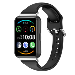 <span class=keywords><strong>Correa</strong></span> delgada de silicona, <span class=keywords><strong>correa</strong></span> de reloj inteligente, hebilla de Metal, pulsera de repuesto deportiva, accesorios para <span class=keywords><strong>Huawei</strong></span> Watch <span class=keywords><strong>FIT</strong></span> <span class=keywords><strong>2</strong></span> - Product Image 4