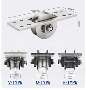 <span class=keywords><strong>Precio</strong></span> <span class=keywords><strong>de</strong></span> fábrica, superventas, estilo moderno, acero inoxidable 201/304, puerta corredera <span class=keywords><strong>para</strong></span> patio, rueda <span class=keywords><strong>de</strong></span> nailon <span class=keywords><strong>para</strong></span> puerta corredera - Product Image 2