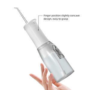 IPX7 impermeable 300ml agua Dental hilo dental eléctrico USB alimentado por batería cuidado bucal <span class=keywords><strong>irrigador</strong></span> para uso doméstico al aire libre Hotel - Product Image 5