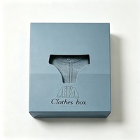 Boîtes d'expédition personnalisées pour vêtements, emballages en carton ondulé recyclables pour sous-vêtements, vêtements, t-shirts pour l'emballage