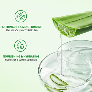 Parche Hidratante de Aloe Vera de Marca Privada, Cuidado Natural de la Piel a Base de Hierbas, Adhesivo de Hidrogel para Aliviar la Piel Seca - Product Image 3