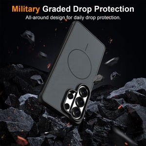 Funda Magnética para Teléfono Samsung Galaxy S26 Ultra S26 - Mate Translúcida Antihuellas Antigrasa a Prueba de Golpes - Product Image 4
