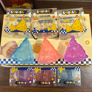Juguete Antiestrés de Gelatina con Forma de Cuña de Queso, de Subida Lenta, Suave, para Escritorio de Oficina, Venta al por Mayor - Product Image 3