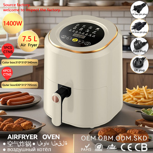 4L/5L Computerized Air Fryer Intelligent Touch Control Smoke-free Electric Fryer with Eur/US/UK Plugs - Product Image 2