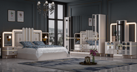 2022 Großhandel Möbel Neueste Designs Luxus moderne einfache Schlafzimmer Hotel King Schlafzimmer-Sets