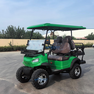 รถกอล์ฟไฟฟ้า Green Club Car ดีไซน์ใหม่ 2+2 ที่นั่ง สำหรับการล่าสัตว์และการขนส่งพิเศษ - Product Image 6