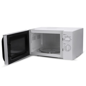 <span class=keywords><strong>Four</strong></span> à <span class=keywords><strong>micro</strong></span>-ondes RAF 23L avec prise EU, plateau tournant, fenêtre de visualisation, fonction grill, dégivrage, contrôle par minuterie, pour cuisine, maison, bureau - Product Image 5