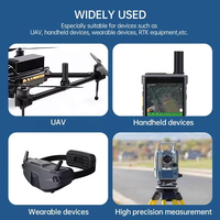 Antenne de drone FPV UAV GNSS/GPS/BD quadrifilaire hélicoïdale SMA multibande étanche IP67 mini à gain élevé avec amplificateur de signal