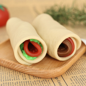 Juguete creativo para niños, simulación de comida, burrito, juguete de descompresión, juguete de broma. - Product Image 2
