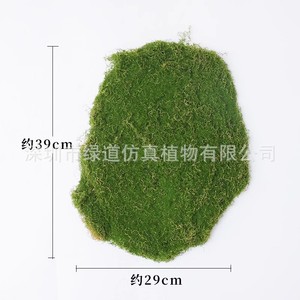 Césped Artificial Greenway Simulador de Musgo 45cm X 38cm, Vegetación Artificial para Ventanas, Bonsáis y Decoración de Paisajes - Product Image 3