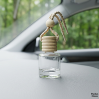 Flacon diffuseur de parfum pour voiture vide et transparent de 8 ml à suspendre