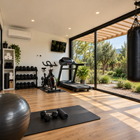 Hoge kwaliteit, zware calisthenics container gym, winddicht, sneeuwbestendig, buiten fitness container