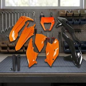 Per KTM EXC 250 2017-Kit di plastica completa 2019 con OEM 17 & 19 compreso il supporto del faro - Product Image 2