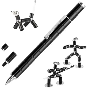 De gros stylos 6.5-Amazon Offre Spéciale Personnalisé senshi décompression jouets en métal stylos à bille mignon fidget stylo magnétique stylo
