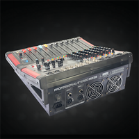 Contrôleur d'interface USB Demao série GB 8/12 canaux, console de mixage audio avec effets DSP 99, amplificateur de mixage de puissance