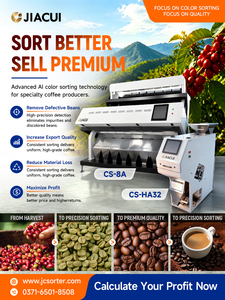 Arabica Robusta <strong>Coffee</strong> Color Sorter <strong>Machine</strong> Small Roasted <strong>Green</strong> <strong>Coffee</strong> Beans Color Sorting Classification Equipment - Product Image 2