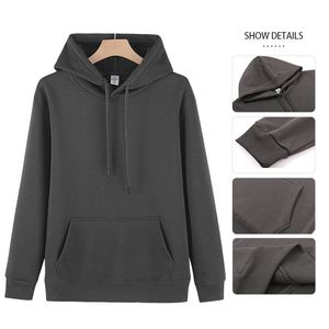 Sweat-shirts polaires chauds de haute qualité, unisexes, coupe oversize, à capuche, personnalisables avec logo, vierges, épais, pour hommes et femmes, toutes tailles - Product Image 2