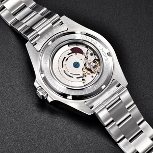 PAGANI DESIGN 1682 Reloj De Lujo Para Hombre Magnify Glass Window Men's Vintage Luxury Watches Sapphire Glass Mechanical Watch - Product Image 3