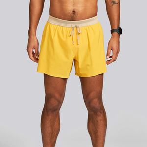 Shorts de sport pour hommes, taille haute, camouflage, 3 pouces, avec poches, pour la course à pied et l'athlétisme - Product Image 1
