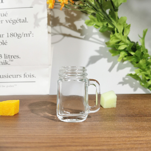 Offre Spéciale personnalisé mini bocal Mason en verre 50ml <span class=keywords><strong>petit</strong></span> bocal <span class=keywords><strong>à</strong></span> <span class=keywords><strong>confiture</strong></span> avec poignée en gros pour le stockage du chocolat bouchon <span class=keywords><strong>à</strong></span> vis étanchéité - Product Image 4