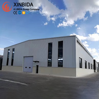 Bâtiment en acier résistant aux séismes, entrepôt préfabriqué en acier, entrepôt en structure métallique
