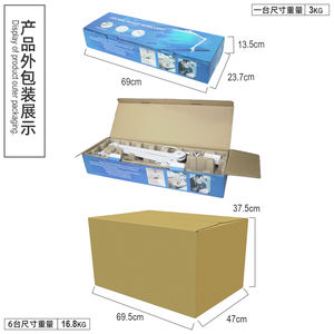 Lámpara de <span class=keywords><strong>Uñas</strong></span> LED Moderna de 38W de Alta Potencia y 3500LM <span class=keywords><strong>para</strong></span> Manicura, Extensión de Pestañas, Lámpara de Mesa Regulable <span class=keywords><strong>para</strong></span> el Hogar - Product Image 6