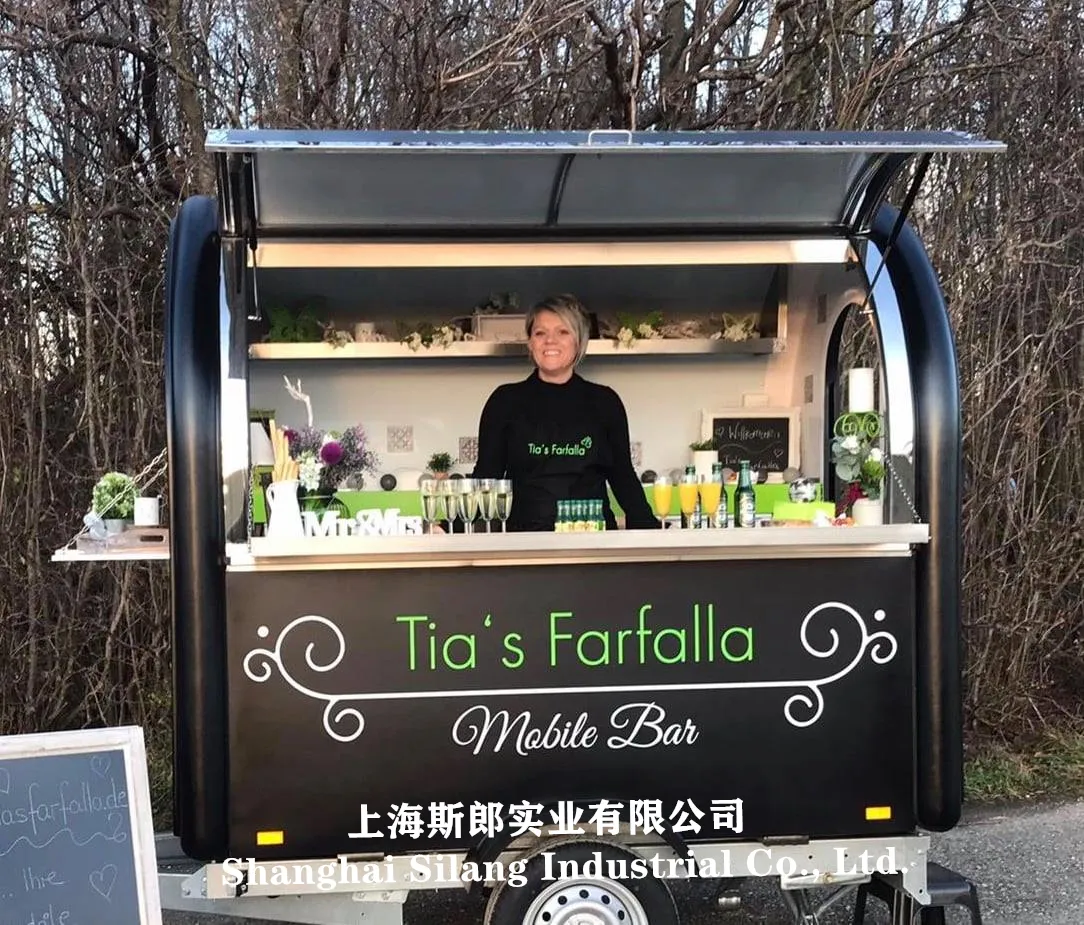 上海サイラン食品トレーラートラックアイスクリームホットドッグ機械工場直販携帯ホットドッグカートキオスク
