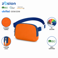 Sac banane personnalisé, sac bandoulière, sac de taille, sac ceinture en nylon, avec logo personnalisé, vente en gros, fabricant OEM, imperméable