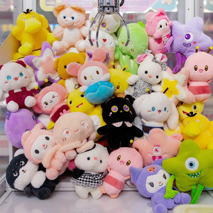 personnalisé mini sac à dos en peluche <span class=keywords><strong>pour</strong></span> l'école mignon enfants PP coton remplissage maille doublure soulagement du Stress - Product Image 1