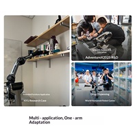 Bras robotique AgileX PiPER H 6-DOF open source, charge utile de 2 kg, compatible ROS1 et ROS2, pour la recherche et l'éducation en intelligence artificielle embarquée