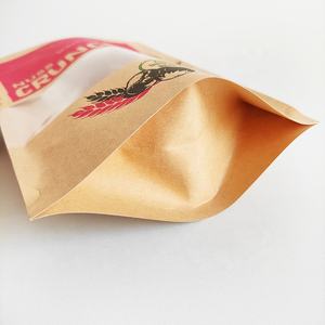 Sacs d'emballage personnalisés en papier Kraft, sachets écologiques pour noix, flocons, <span class=keywords><strong>Muesli</strong></span> Granola, céréales, avoine, 50 pièces - Product Image 4