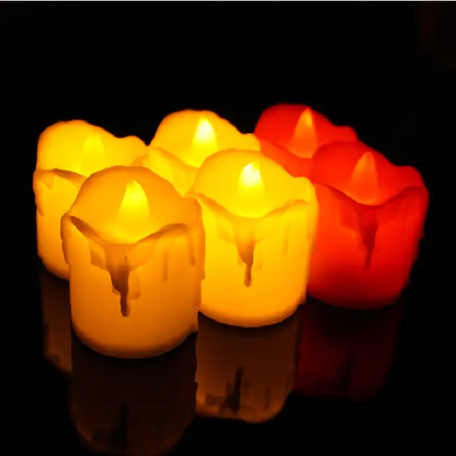 12pcs pack battery candles led flameless led candle light