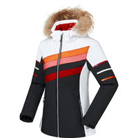 Veste d'hiver vintage pour femme, imperméable, tissée, à capuche, chaude, décontractée, style streetwear