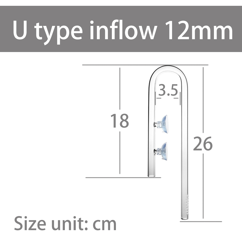 Type d'U afflux 12mm
