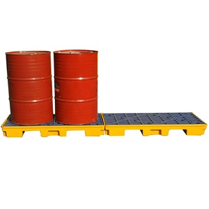 ถาดบรรจุสารเคมีพลาสติกแบบมีช่องระบายน้ำ2ช่อง - Product Image 4