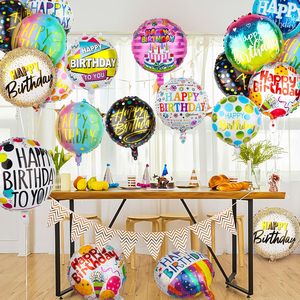 Nouveauté - Ballons en aluminium jetables de 18 pouces épais avec inscription « Je t'aime maman » et « Joyeux anniversaire », décorations pour anniversaire, cadeaux d'anniversaire - Product Image 2
