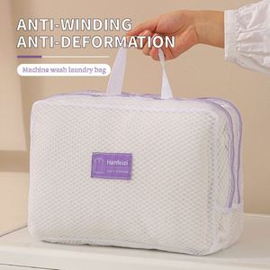 Purple Theme Honeycomb Durable <b>Mesh</b> <b>Laundry</b> <b>Bag</b> Coat Sweater Fine Clothing Washing Care <b>Bag</b> - Product Image 5