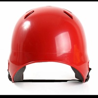 Casque de baseball ajustable personnalisable en gros, directement de l'usine, pour adultes et enfants, portable, coque ABS respirante, protection bleue