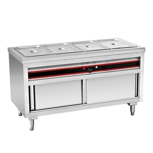Bain-marie électrique pour buffet, équipement de buffet, vitrine chauffante pour aliments chauds, serveur, usine, utilisé dans les restaurants de <span class=keywords><strong>Dubaï</strong></span> - Product Image 5