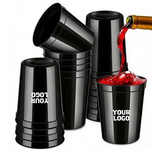 Vasos de Plástico PP Personalizados al por Mayor, Impresos con Logotipo, Clásicos para Estadios, para Regalos Promocionales, Empresariales y Fiestas - Product Image 1