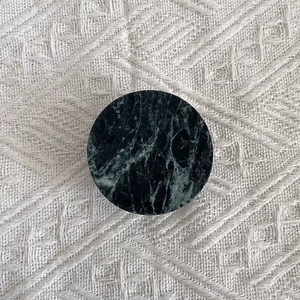 SAIDKOCC 100% Marble Knob Door Handle Onyx Green <strong>Traversine</strong> Emperador High End Customization <strong>of</strong> Modern Cabinets and Wardrobes - Product Image 6