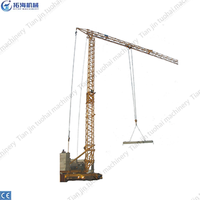 Grue à tour auto-éreignante rapide QTK25 avec capacité de 3 tonnes et boîte de vitesses et moteur - Exportée dans le monde entier
