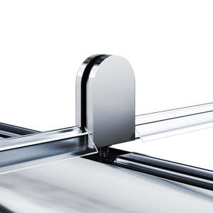 Pantalla de <span class=keywords><strong>ducha</strong></span> esquinera de una pieza, pivote estándar para <span class=keywords><strong>ducha</strong></span> de Australia y Nueva Zelanda, color blanco - Product Image 4