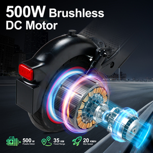 Scooter Varstrom de 10 Pulgadas de Alto Rendimiento y Gran Capacidad con Batería de 48V 15.6Ah, Scooter Plegable de 500W, Stock en Reino Unido y UE - Product Image 5