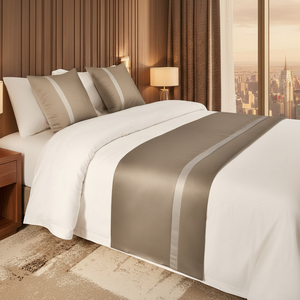 Juego de Ropa de Cama de Hotel de Lujo, Cubrecama, Fundas de Almohada Decorativas, Decoración Elegante para Dormitorio - Product Image 6